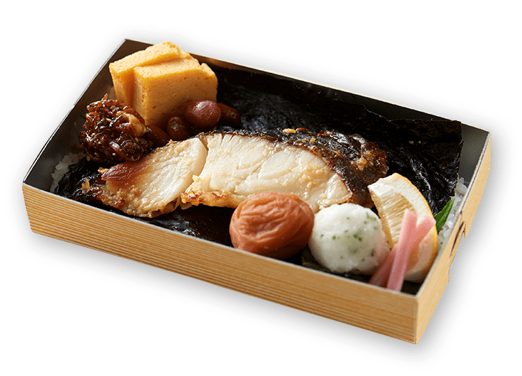 銀鱈弁当